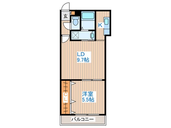 リヴェ－ル山鼻の物件間取画像